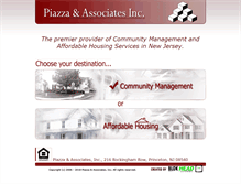 Tablet Screenshot of piazza-and-associates.com